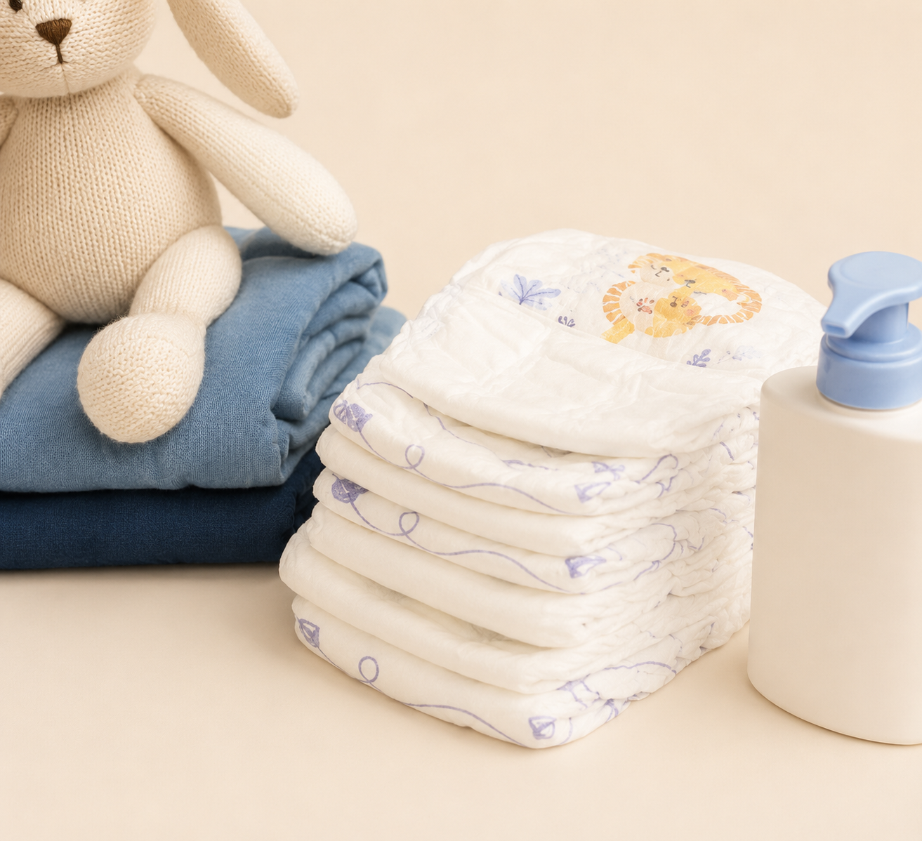 Fraldas e acessórios para bebê – moda bebê e infantil
